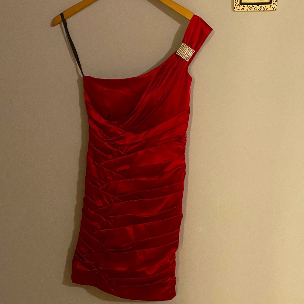 Bisou Bisou Red Dress